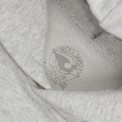 Bach's Sunset Crop Hoodie - Heather Gray